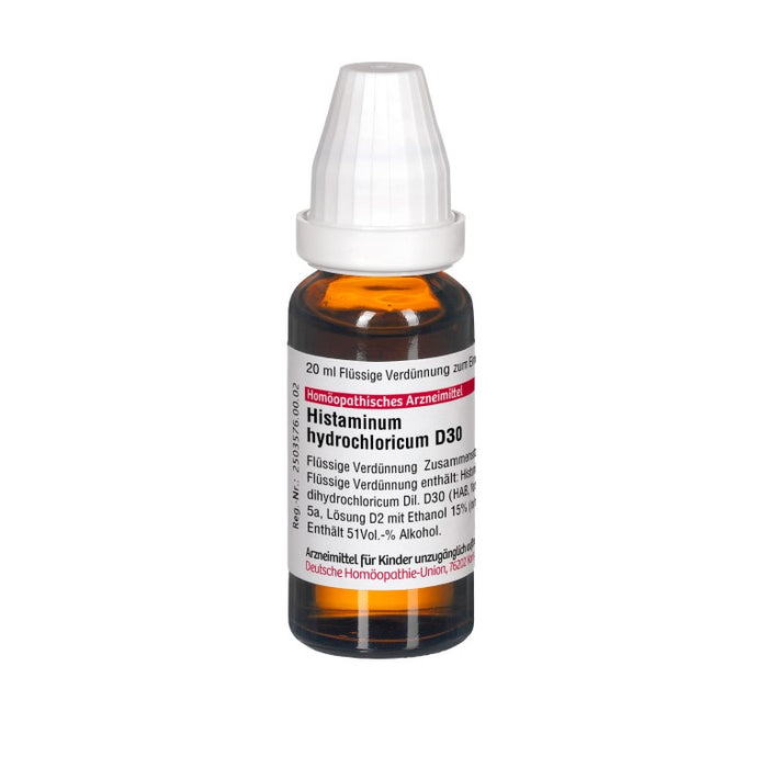Histaminum hydrochloricum D30 DHU Dilution, 20 ml Solution