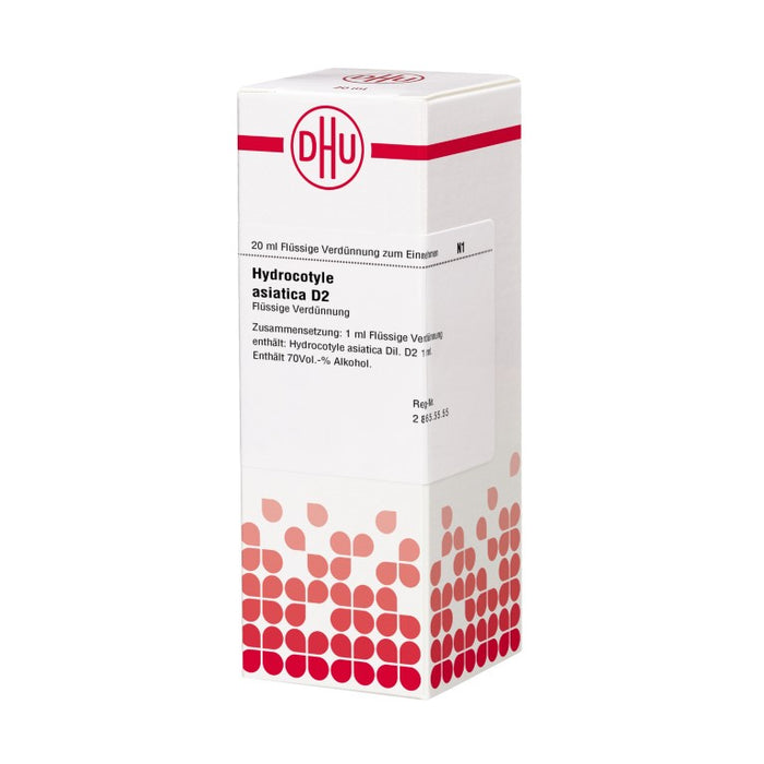 Hydrocotyle asiatica D2 DHU Dilution, 20 ml Lösung