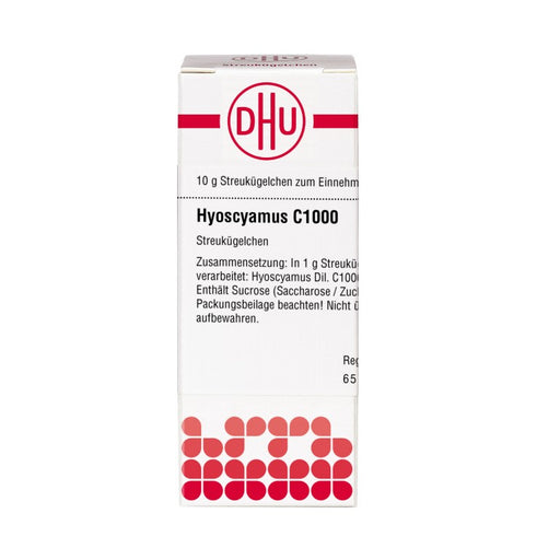 DHU Hyoscyamus C1000 Streukügelchen, 10 g Globuli