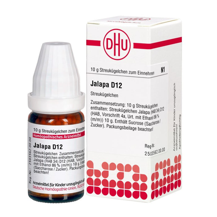Jalapa D12 DHU Globuli, 10 g Globules