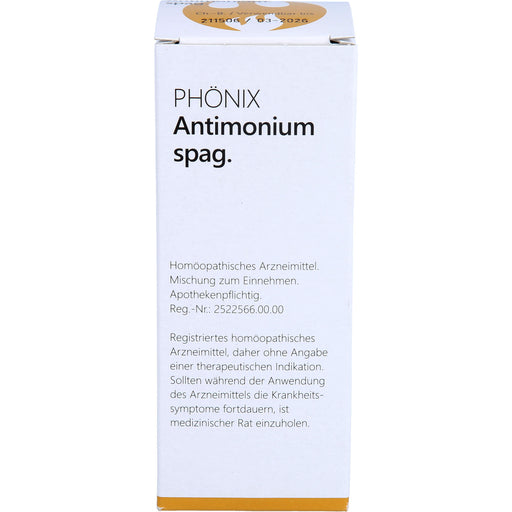 PHÖNIX Antimonium spag. Tropfen, 100 ml Lösung
