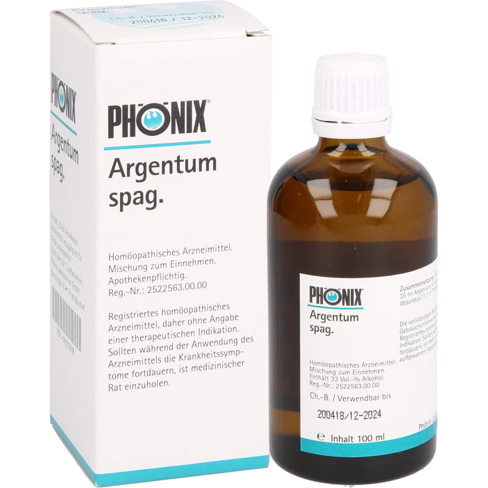 Phönix argentum spag. Tropfen, 100 ml MIS