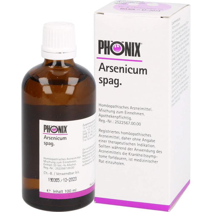 PHÖNIX Arsenicum spag. Mischung, 100 ml Solution