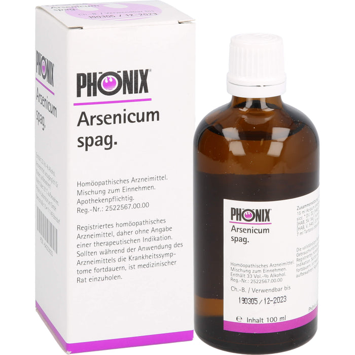 PHÖNIX Arsenicum spag. Mischung, 100 ml Solution