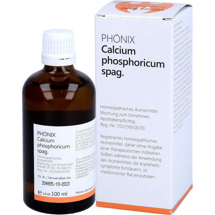 Phönix Calcium phosphoricum spag. Tropfen, 100 ml MIS