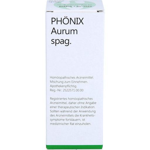 Phönix Aurum spag. Tropfen, 100 ml Lösung