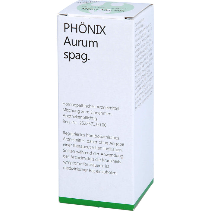 Phönix Aurum spag. Tropfen, 100 ml Solution