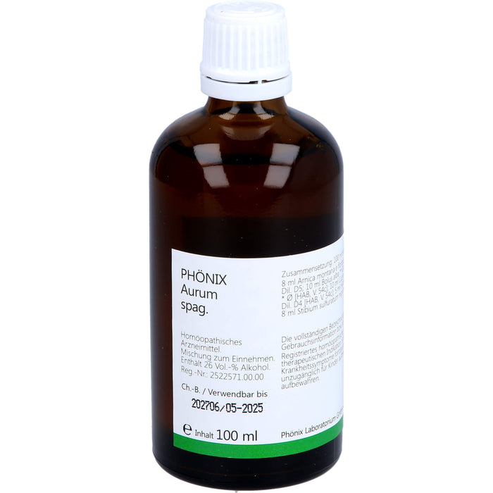 Phönix Aurum spag. Tropfen, 100 ml Solution