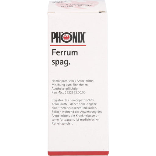 PHÖNIX Ferrum spag. Tropfen, 100 ml Lösung