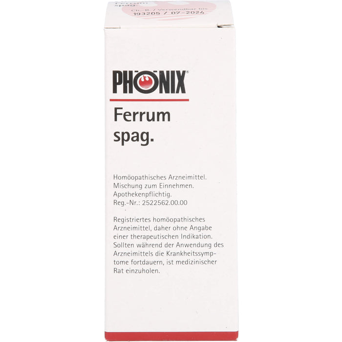 PHÖNIX Ferrum spag. Tropfen, 100 ml Lösung