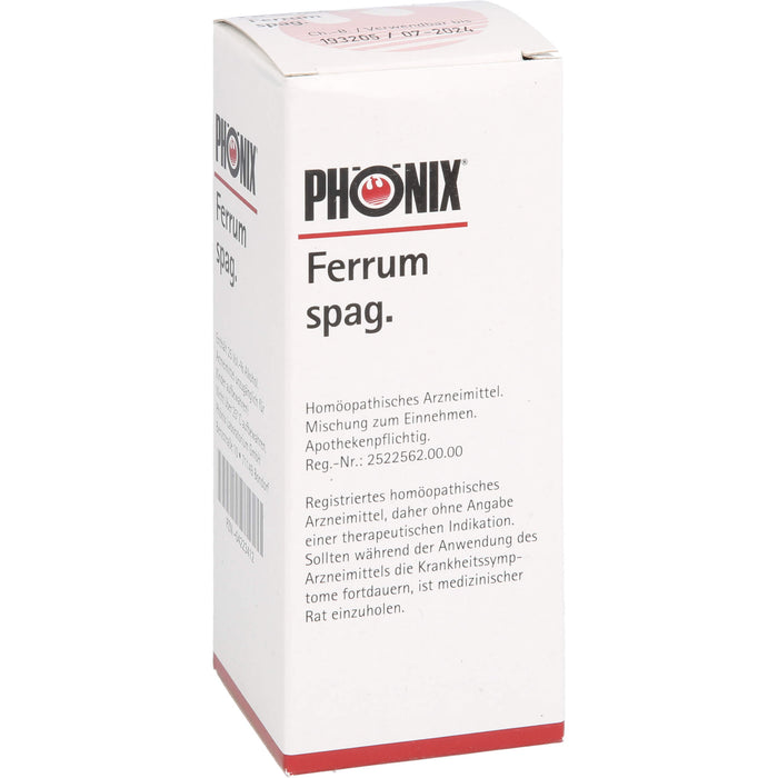 PHÖNIX Ferrum spag. Tropfen, 100 ml Solution