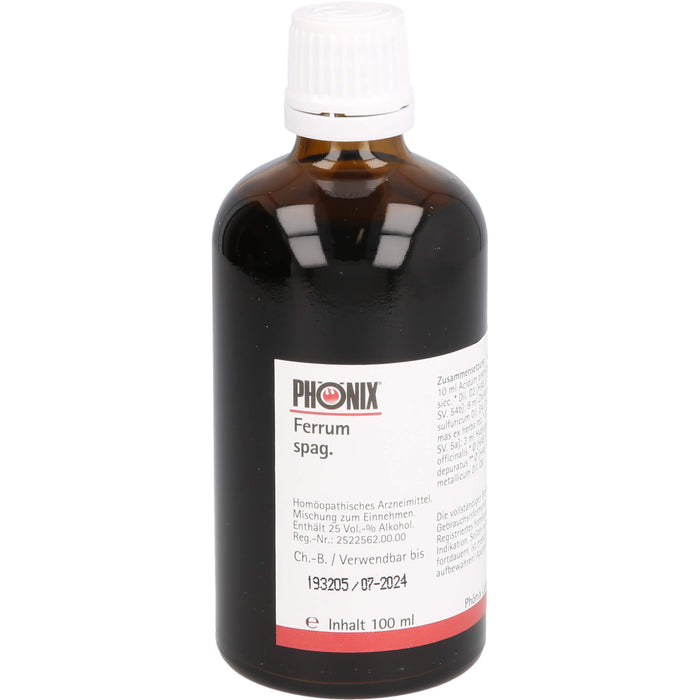 PHÖNIX Ferrum spag. Tropfen, 100 ml Solution