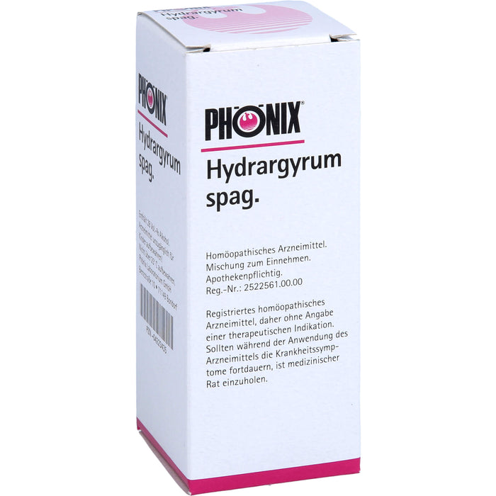 PHÖNIX Hydrargyrum spag. Mischung, 50 ml Solution