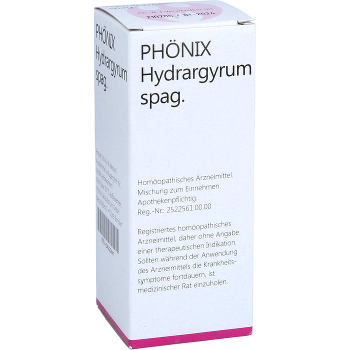 Phönix Hydrargyrum spag. Tropfen, 100 ml Solution