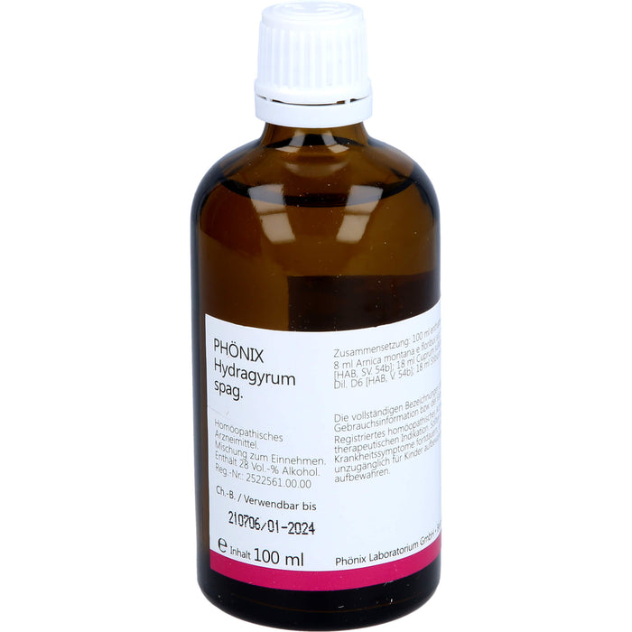 Phönix Hydrargyrum spag. Tropfen, 100 ml Solution