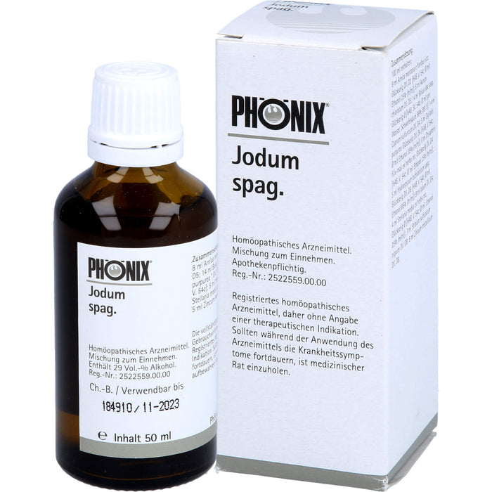 PHÖNIX Jodum spag. Mischung, 50 ml Solution