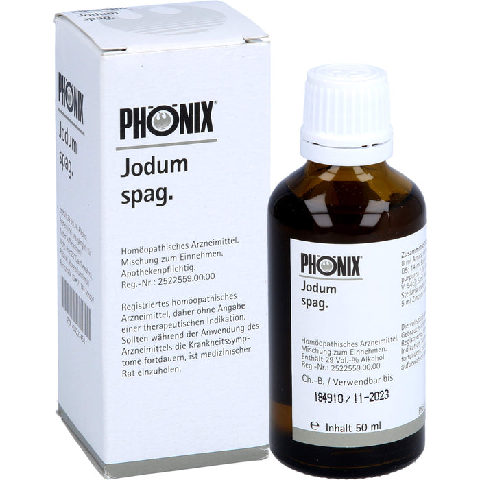 PHÖNIX Jodum spag. Mischung, 50 ml Solution