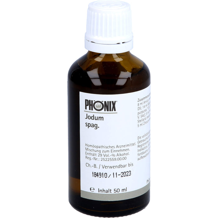 PHÖNIX Jodum spag. Mischung, 50 ml Solution
