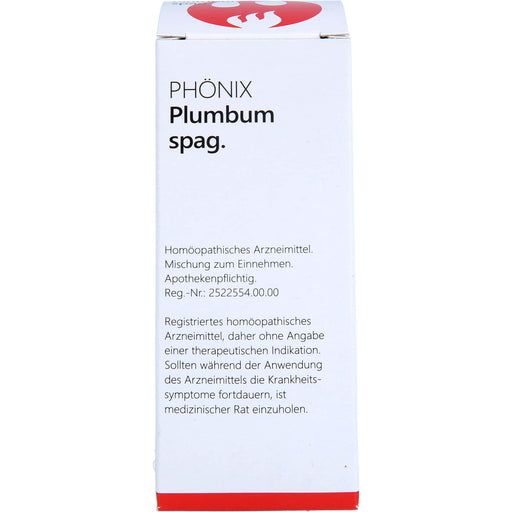 PHÖNIX plumbum spag. Tropfen, 50 ml Lösung