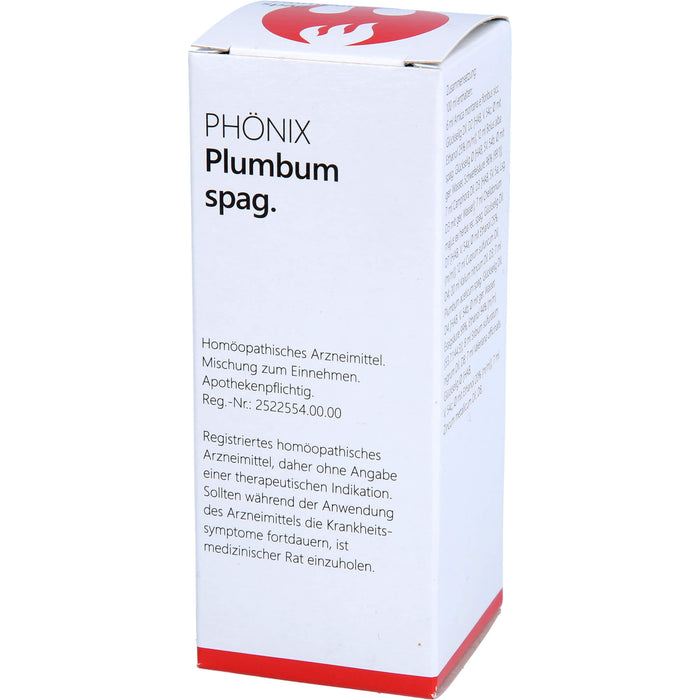 PHÖNIX plumbum spag. Tropfen, 50 ml Solution
