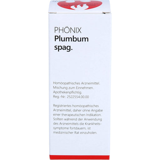 PHÖNIX Plumbum spag. Tropfen, 100 ml Mischung