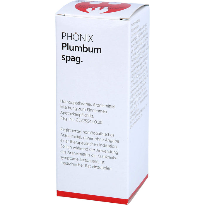 PHÖNIX Plumbum spag. Tropfen, 100 ml Mixture