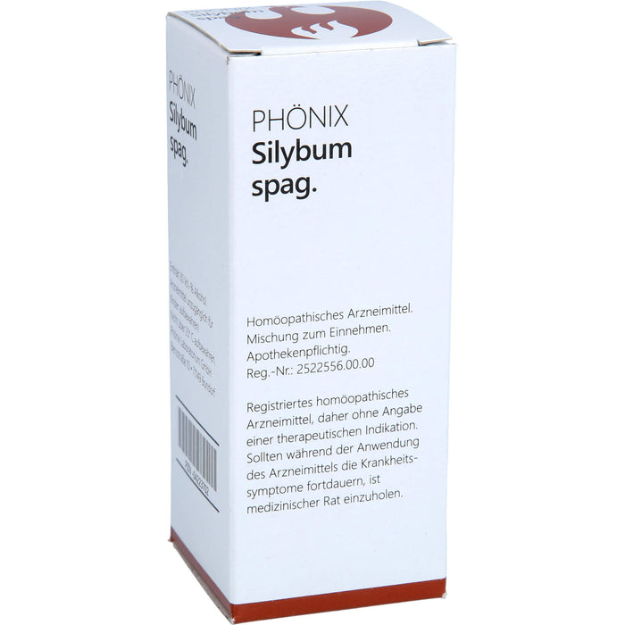 PHÖNIX Silybum Spag. Tropfen, 50 ml Mixture