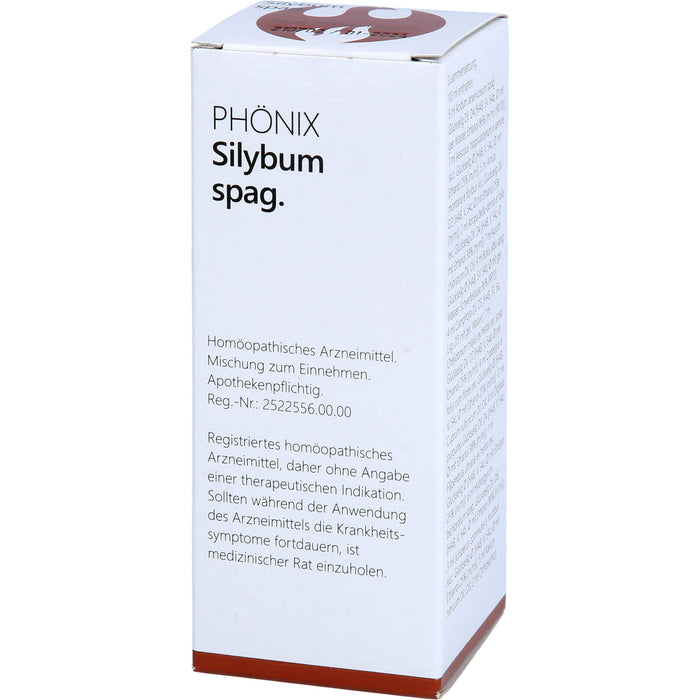 PHÖNIX Silybum Spag. Tropfen, 100 ml Mixture
