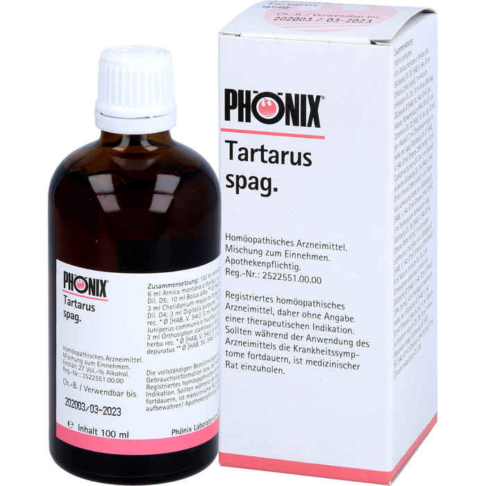 PHÖNIX Tartarus spag. Tropfen, 100 ml Mixture