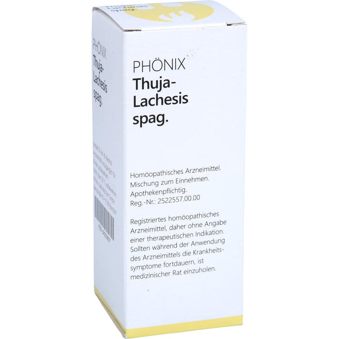 PHÖNIX Thuja-Lachesis spag. Tropfen, 50 ml Solution