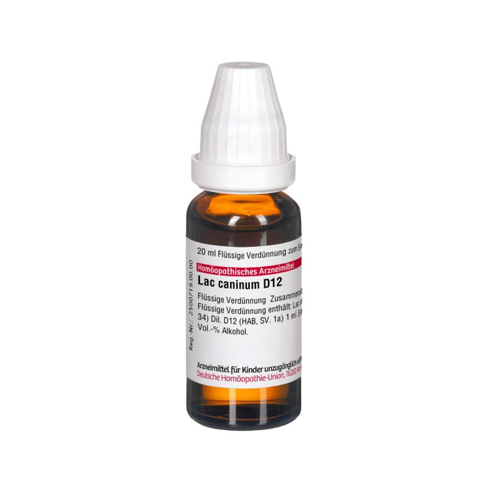 Lac caninum D12 DHU Dilution, 20 ml Solution