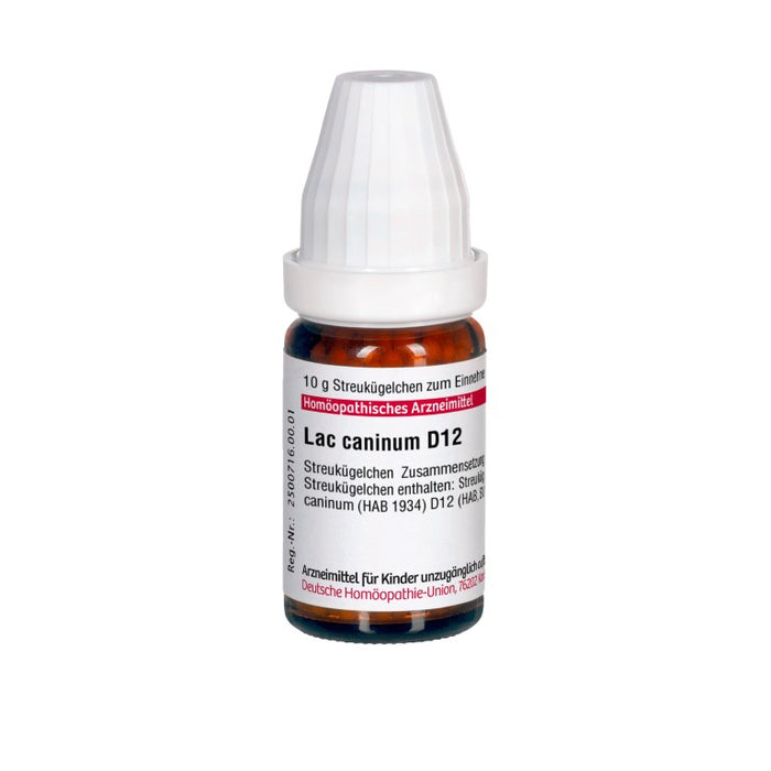 Lac caninum D12 DHU Globuli, 10 g Globules