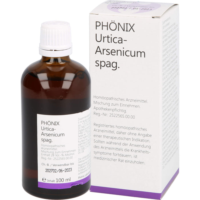 PHÖNIX Urtica Arsenicum spag. Tropfen, 100 ml Mixture