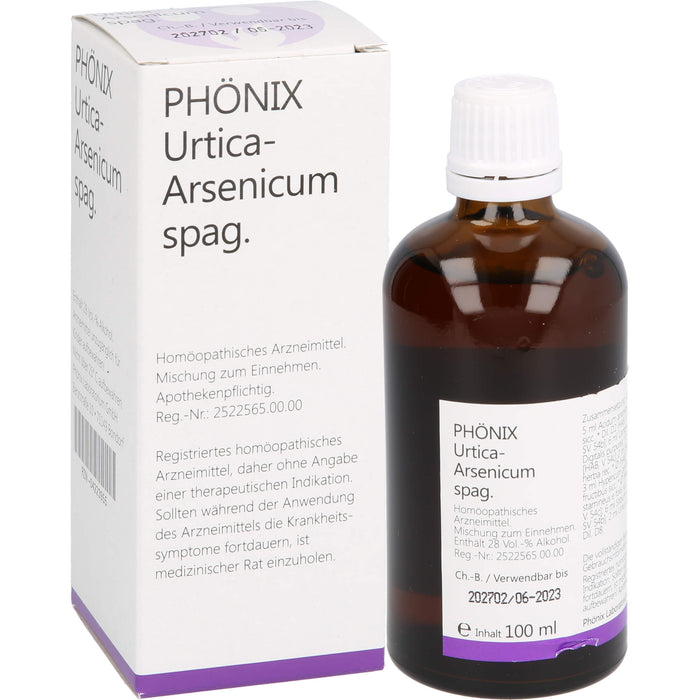PHÖNIX Urtica Arsenicum spag. Tropfen, 100 ml Mixture