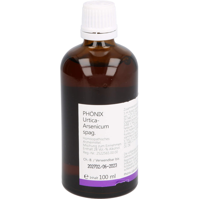 Phönix urtica arsenicum spag. Tropfen, 100 ml Mixture