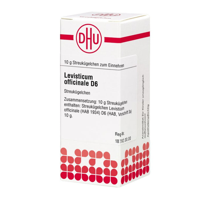 Levisticum officinalis D6 DHU Globuli, 10 g Globules