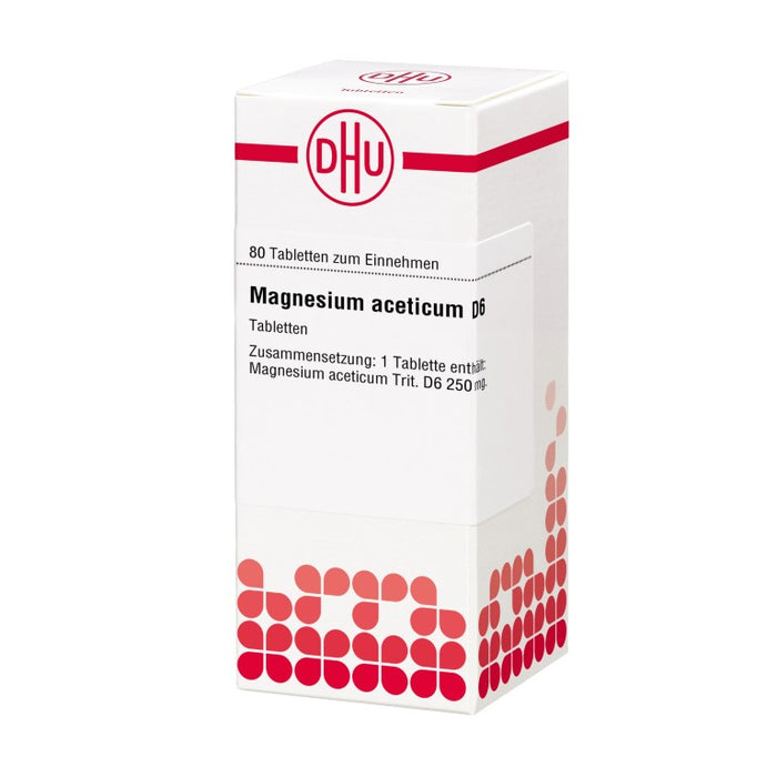 Magnesium aceticum D6 DHU Tabletten, 80 pc Tablettes