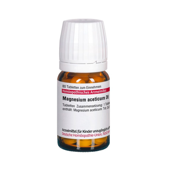 Magnesium aceticum D6 DHU Tabletten, 80 pc Tablettes