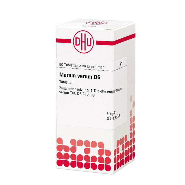 Marum verum D6 DHU Tabletten, 80 pc Tablettes