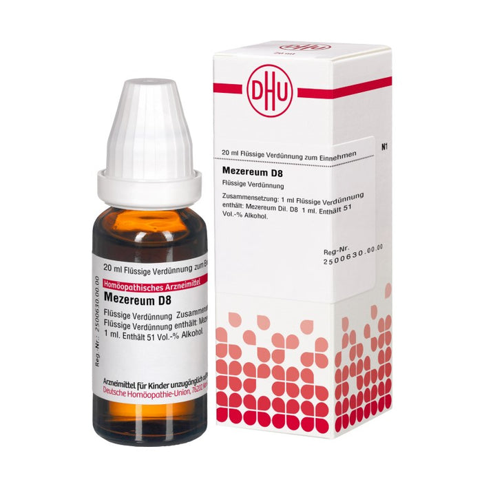 DHU Mezereum D8 Dilution, 20 ml Solution
