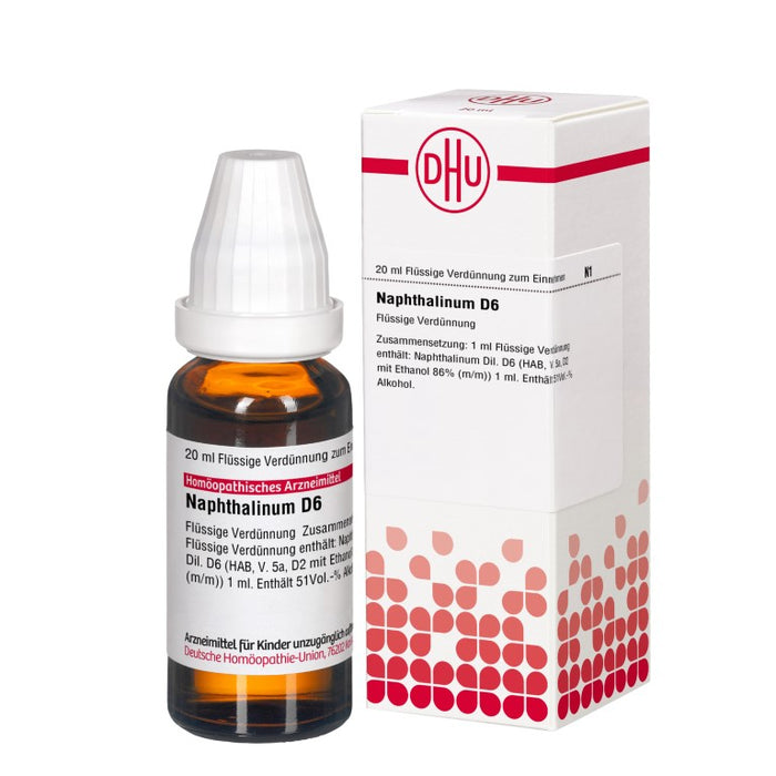 Naphthalinum D6 DHU Dilution, 20 ml Solution