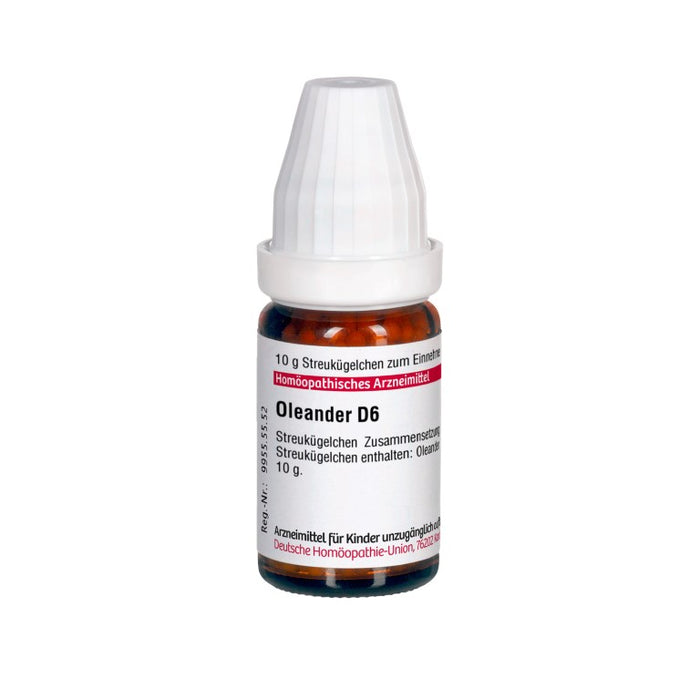 Oleander D6 DHU Globuli, 10 g Globules