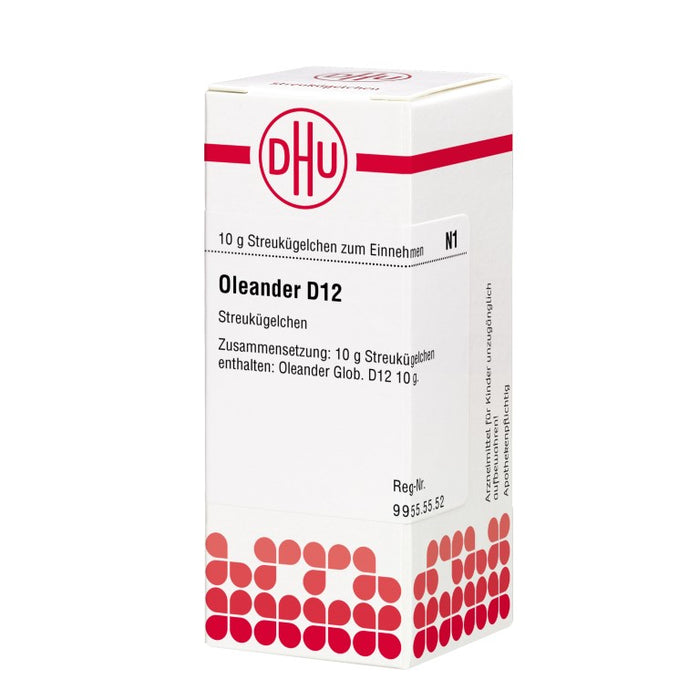 Oleander D12 DHU Globuli, 10 g Globules