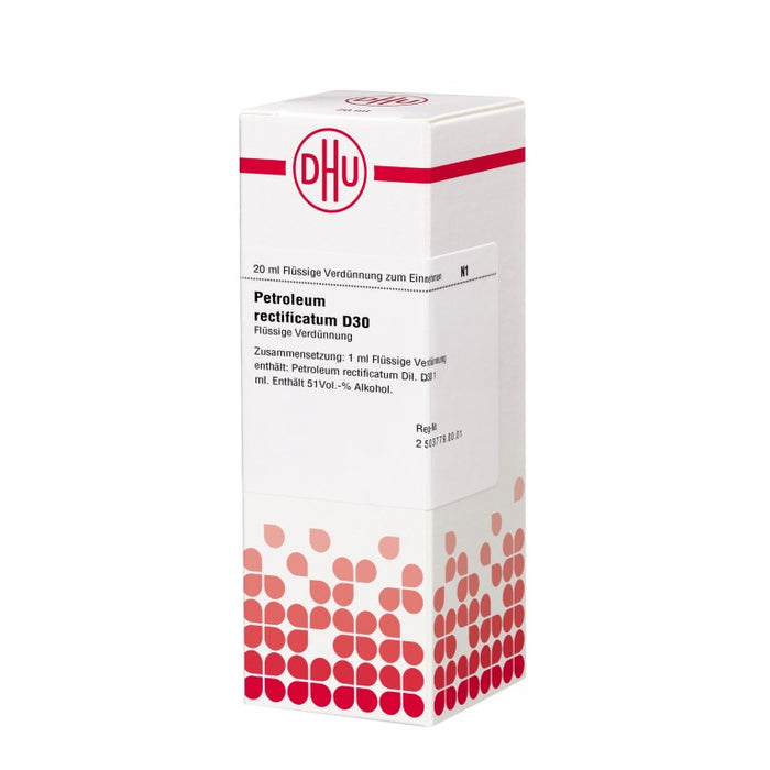 Petroleum rectificatum D30 DHU Dilution, 20 ml Solution