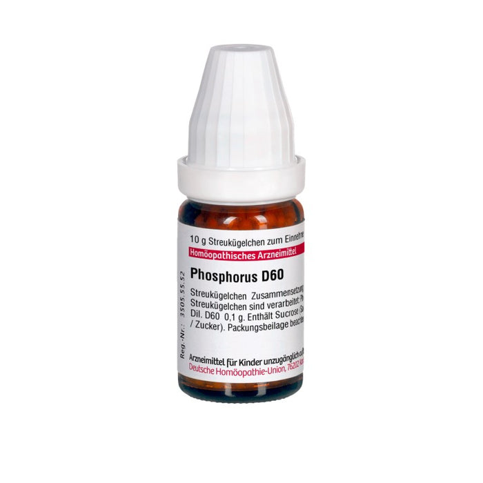 DHU Phosphorus D60 Streukügelchen, 10 g Globuli