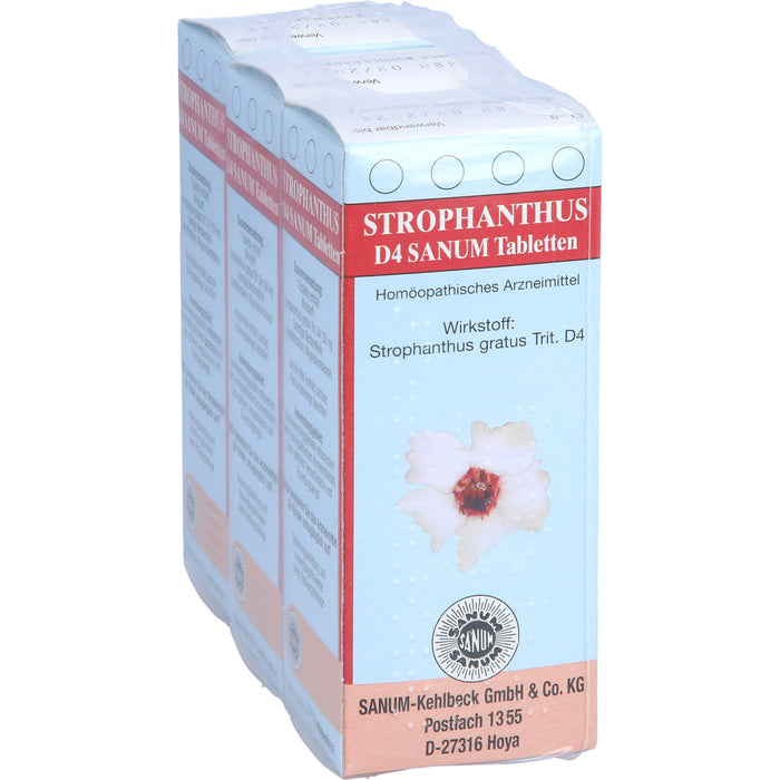 SANUM-KEHLBECK Strophanthus D4 Sanum Tabletten, 240 pc Tablettes