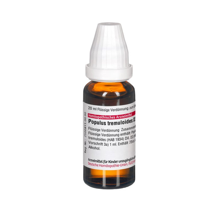 Populus tremuloides D2 DHU Dilution, 20 ml Solution