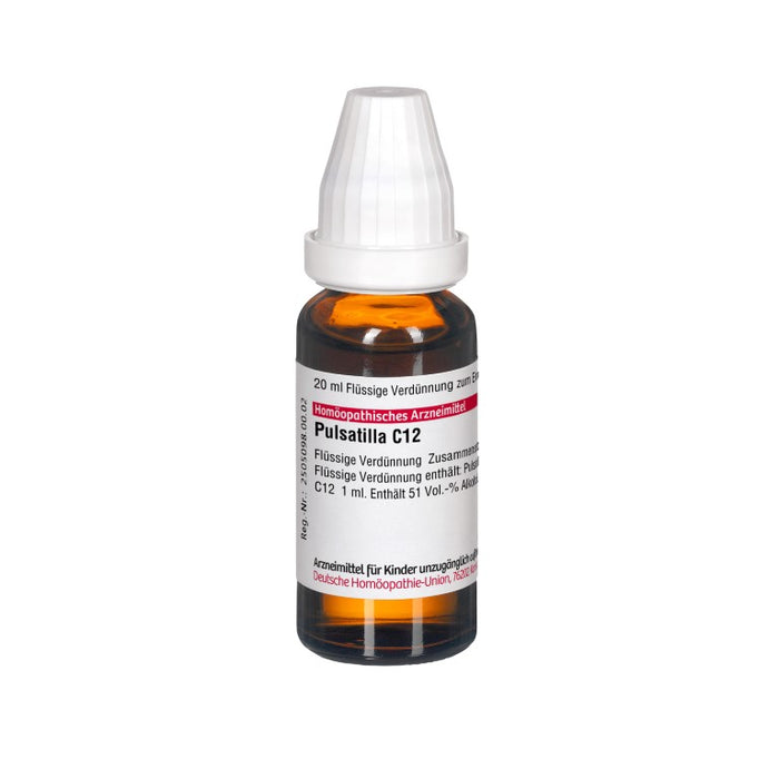 DHU Pulsatilla C12 Dilution, 20 ml Solution