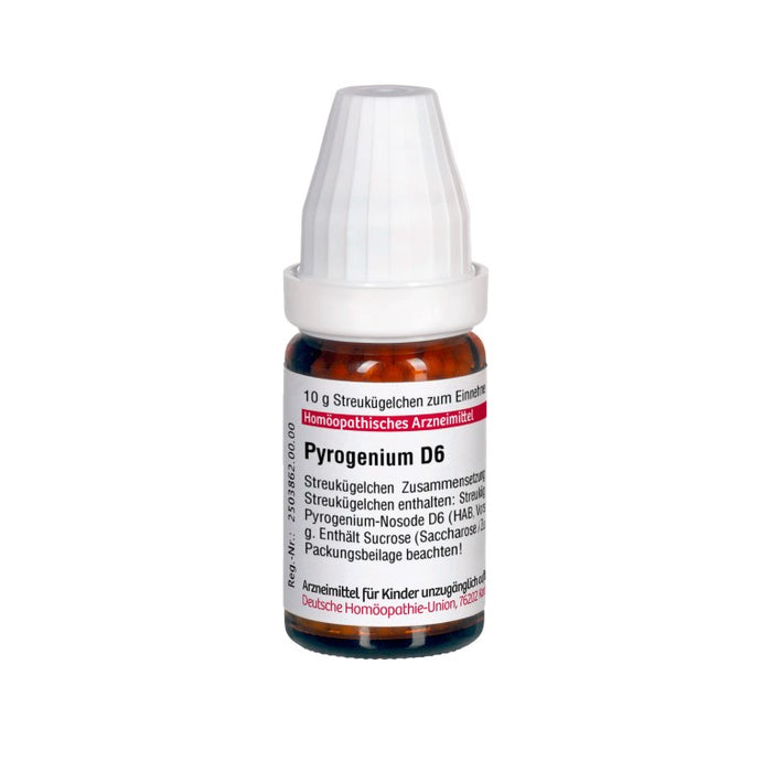 Pyrogenium D6 DHU Globuli, 10 g Globules