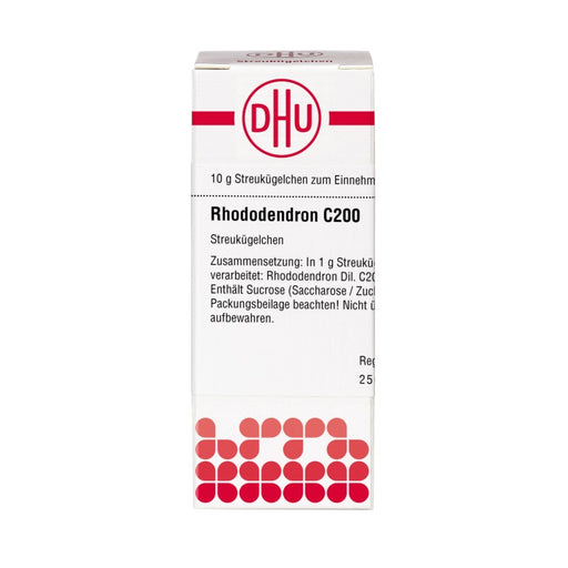 DHU Rhododendron C 200 Streukügelchen, 10 g Globuli
